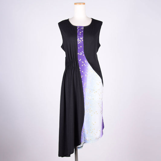 [One of a kind] TKg Flowing Japanese Pattern Dress
