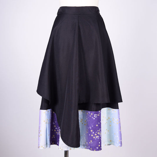 [One of a kind] TKg Japanese Pattern Switching Skirt