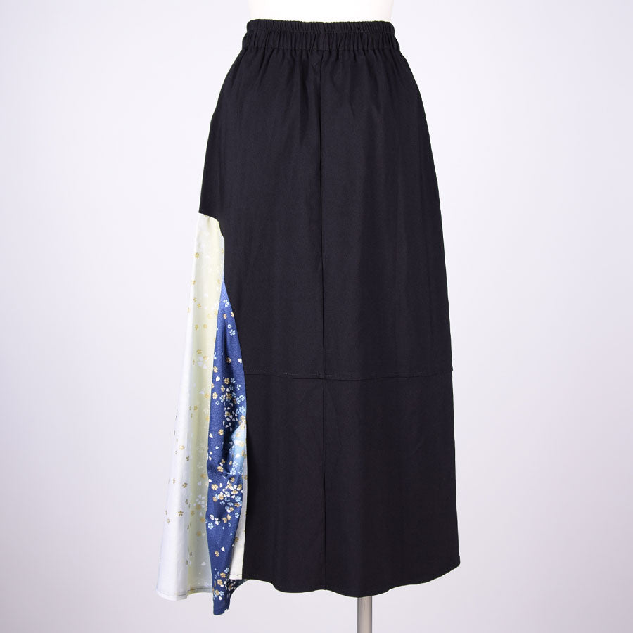 [One of a kind] TKg Half -Moon Japanese Pattern Skirt