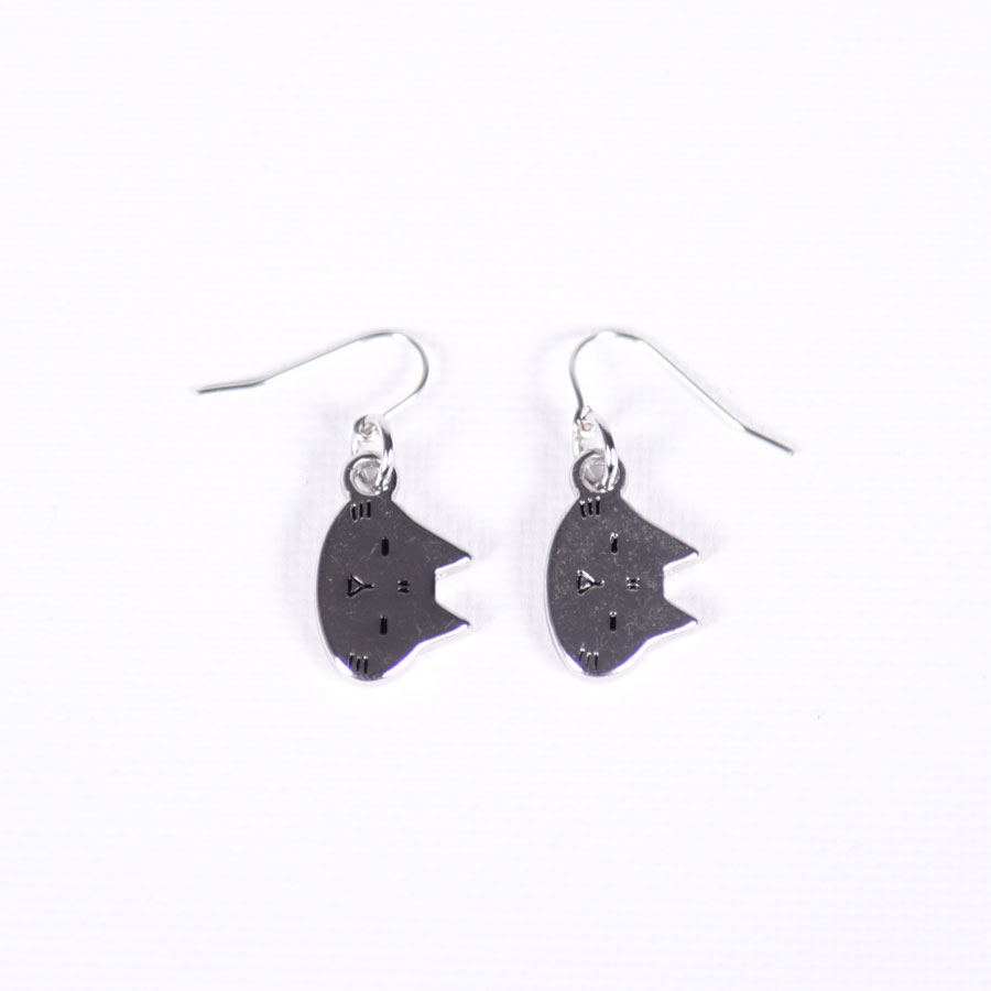 Mint Neko Small Wagahai earrings