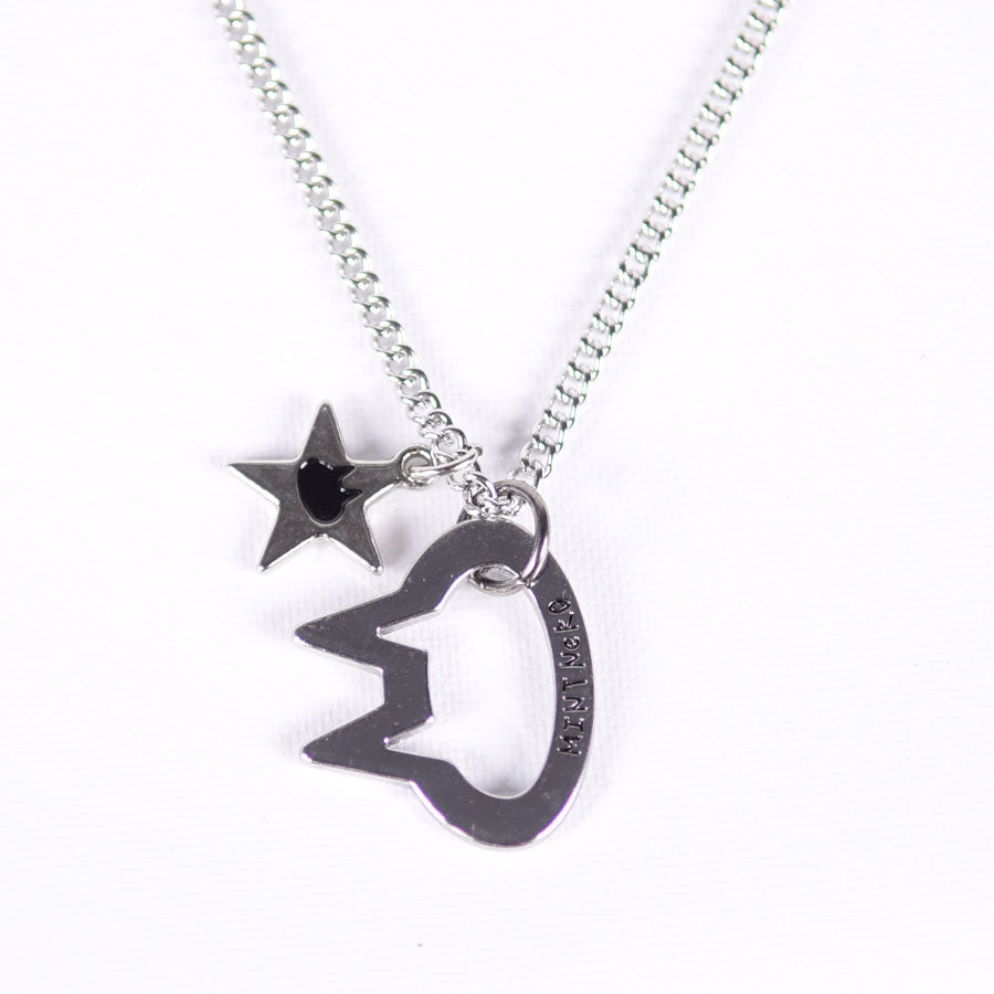 MINT NeKO Star and Cat Silhouette Necklace