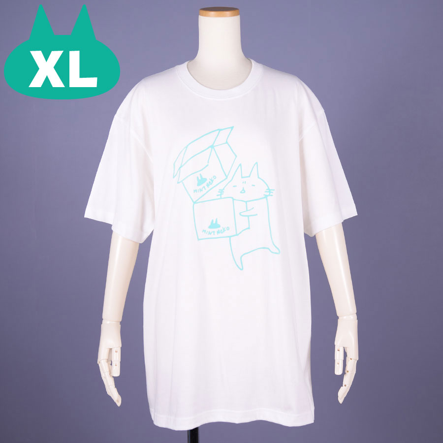 MINT NeKO 吾輩の出荷Tシャツ WH・XL