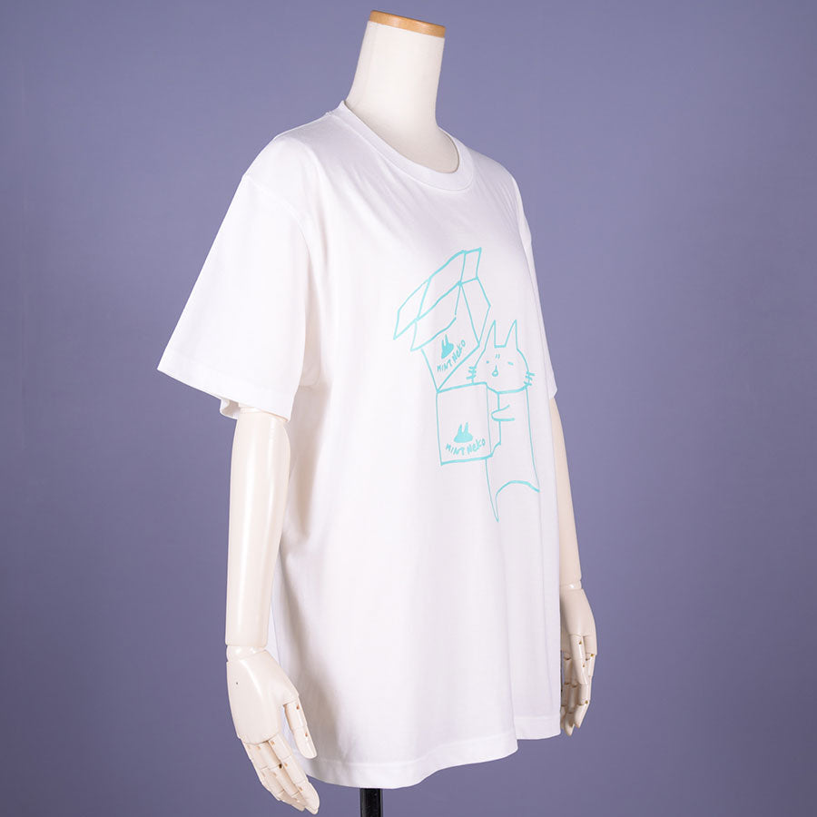 MINT NeKO 吾輩の出荷Tシャツ WH・L