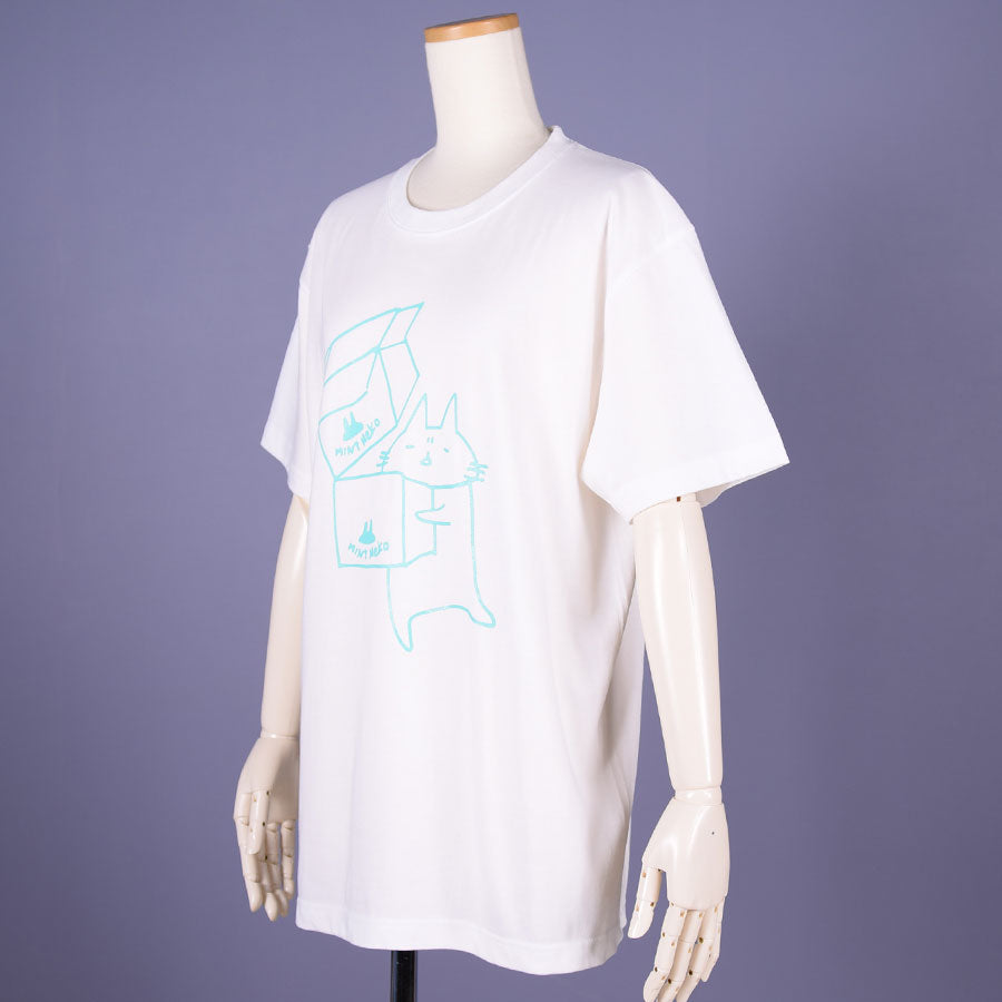 MINT NeKO 吾輩の出荷Tシャツ WH・L