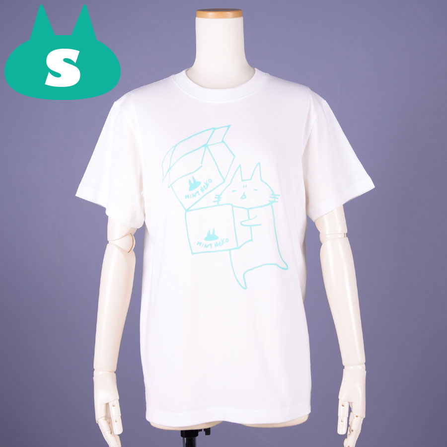 MINT NeKO 吾輩の出荷Tシャツ WH・S