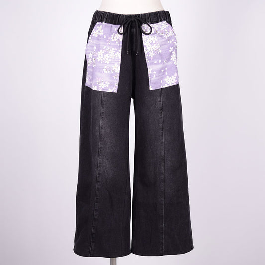 [One of a kind] TKg Large Pocket Denim Pants