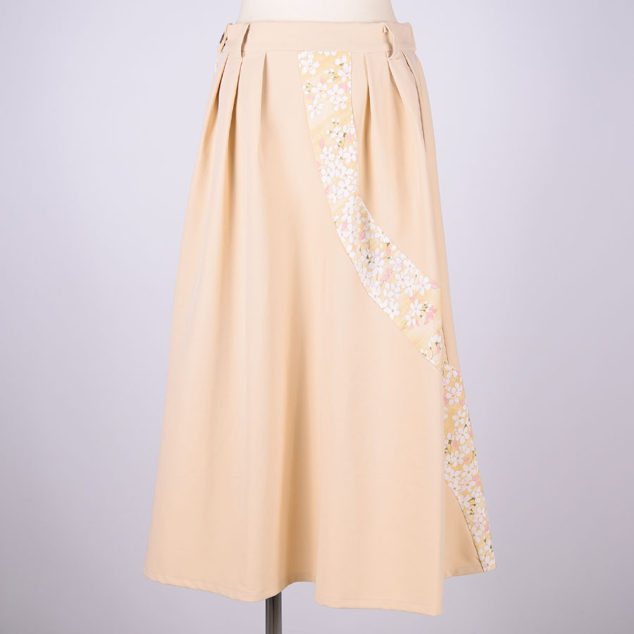 [One of a kind] TKg Flowing Tack Flare Skirt