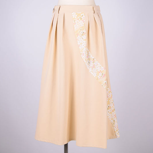 [One of a kind] TKg Flowing Tack Flare Skirt