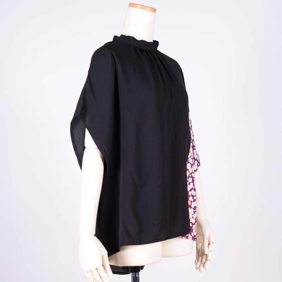 [One of a kind] TKg High Neck Blouse Tied Behind