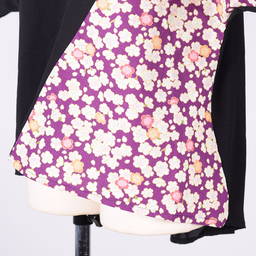 [One of a kind] TKg High Neck Blouse Tied Behind