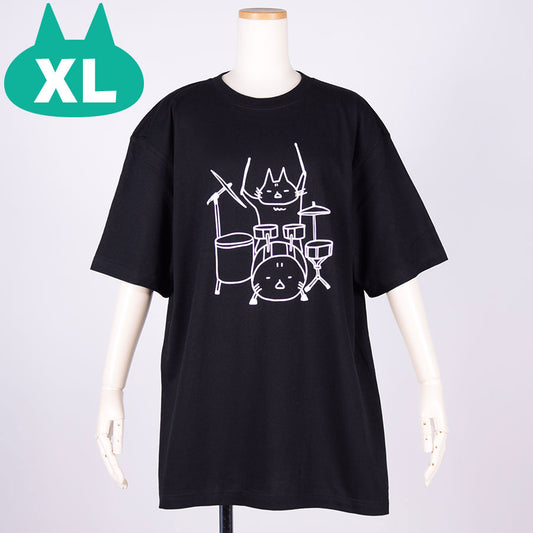 MINT NeKO Tama T -shirt BK / XL