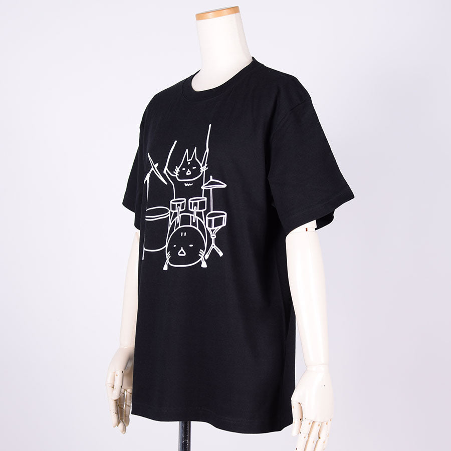 MINT NeKO タマのTシャツ BK・M