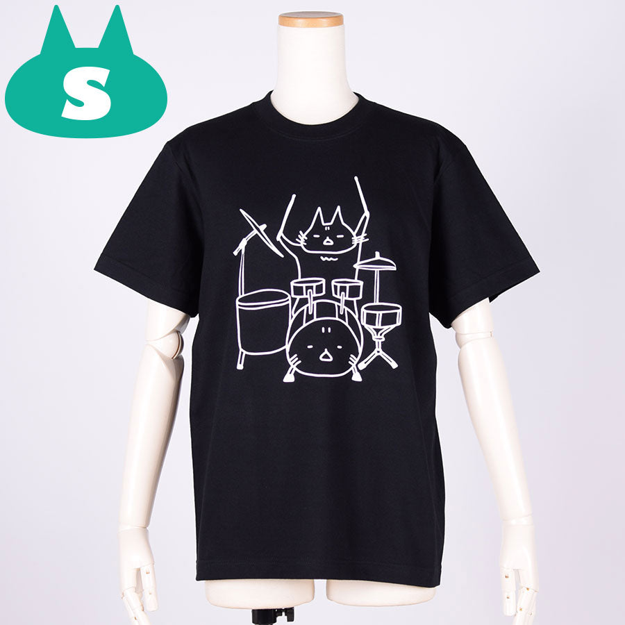 MINT NeKO Tama T -shirt BK / S