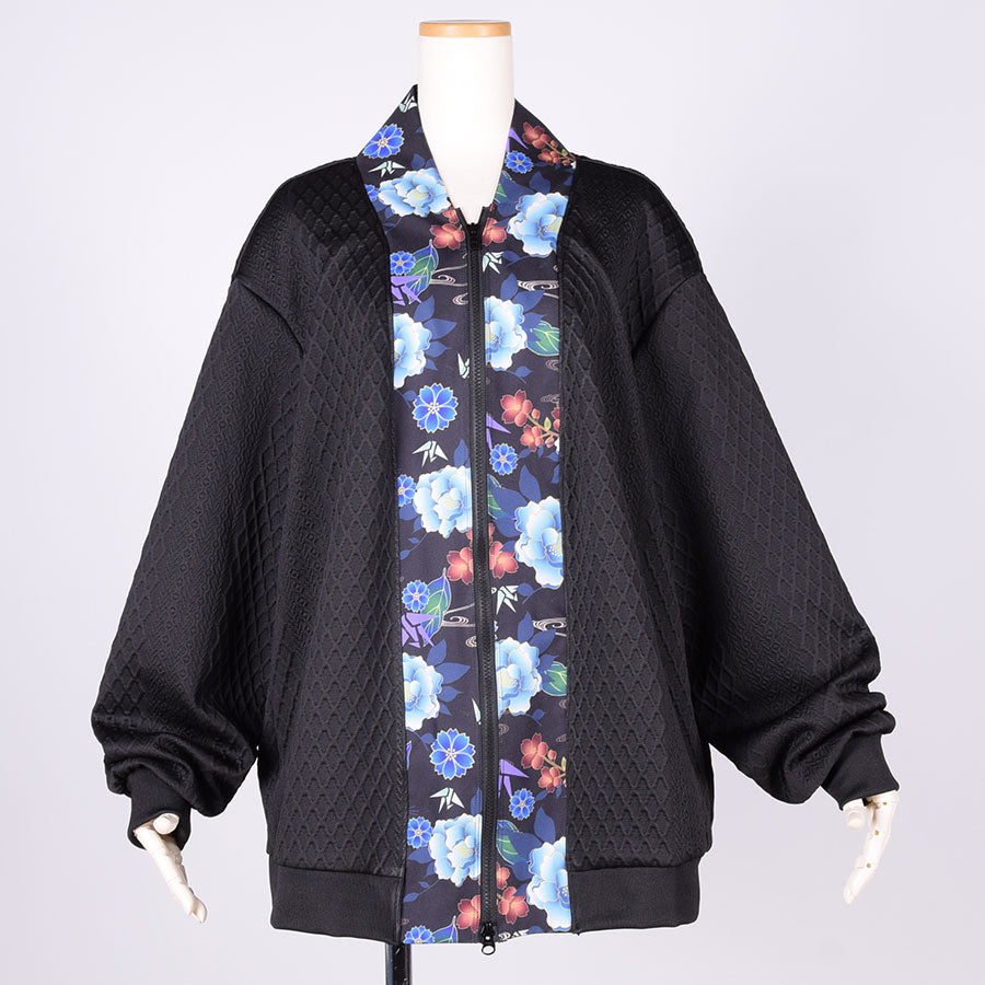 [One of a kind] TKg Blouson With a Japanese Pattern Like Robe