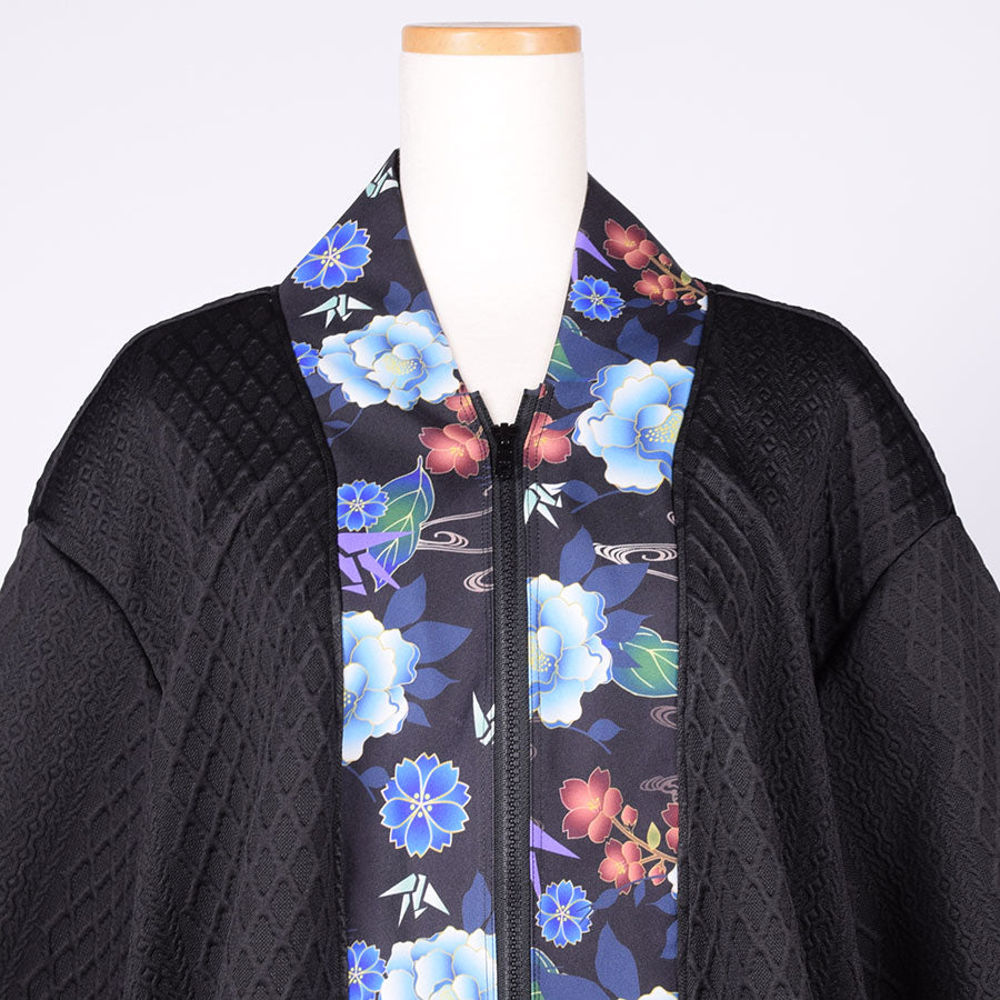 [One of a kind] TKg Blouson With a Japanese Pattern Like Robe