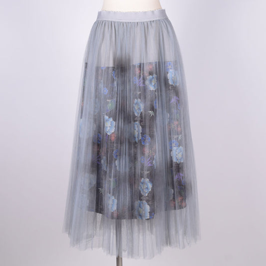 [One of a kind] TKg Transparent Tulle Skirt