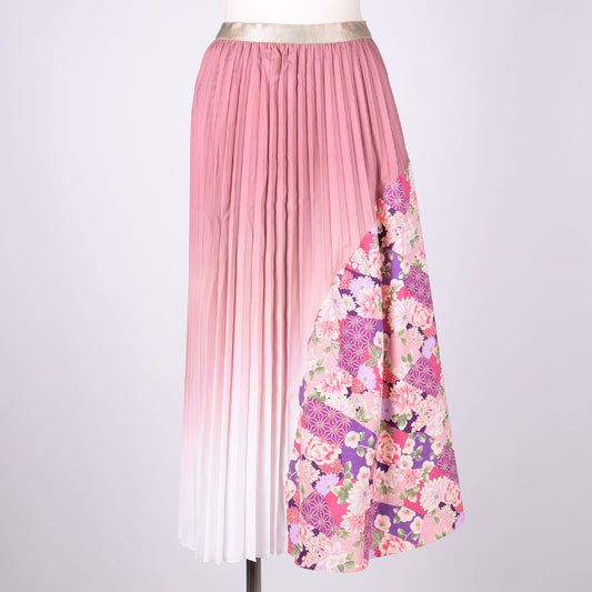 [One of a kind] TKg Dyed Pleated Skirt