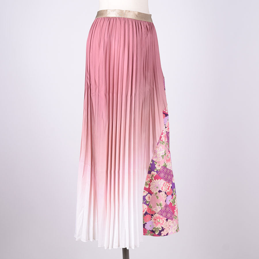 [One of a kind] TKg Dyed Pleated Skirt