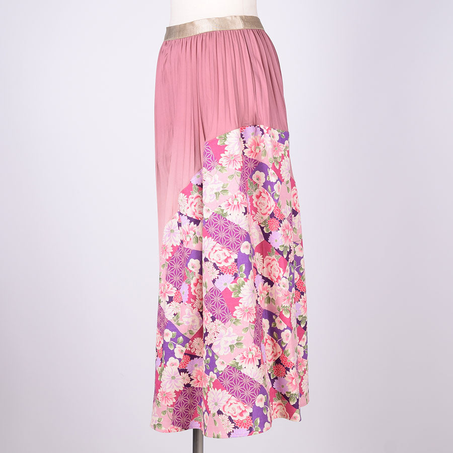 [One of a kind] TKg Dyed Pleated Skirt