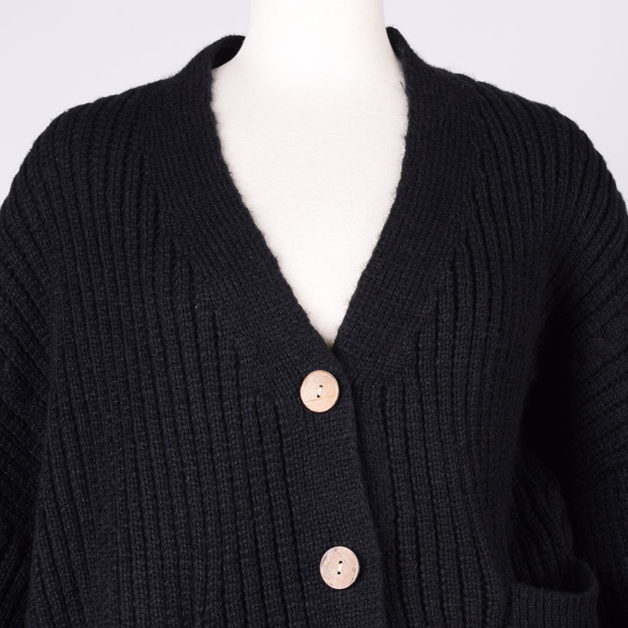 [One of a kind] TKR CRUMPLED Back Check Cardigan