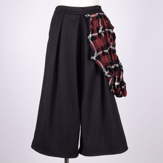 [One of a kind] TKr CRUMPLED Pants With Skirt