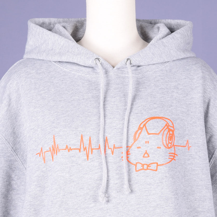 MINT NeKO Headphone Hoodie GY / XL