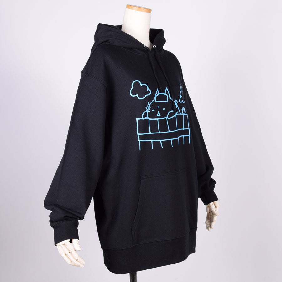 MINT NeKO Bathing Hoodie BK / XL