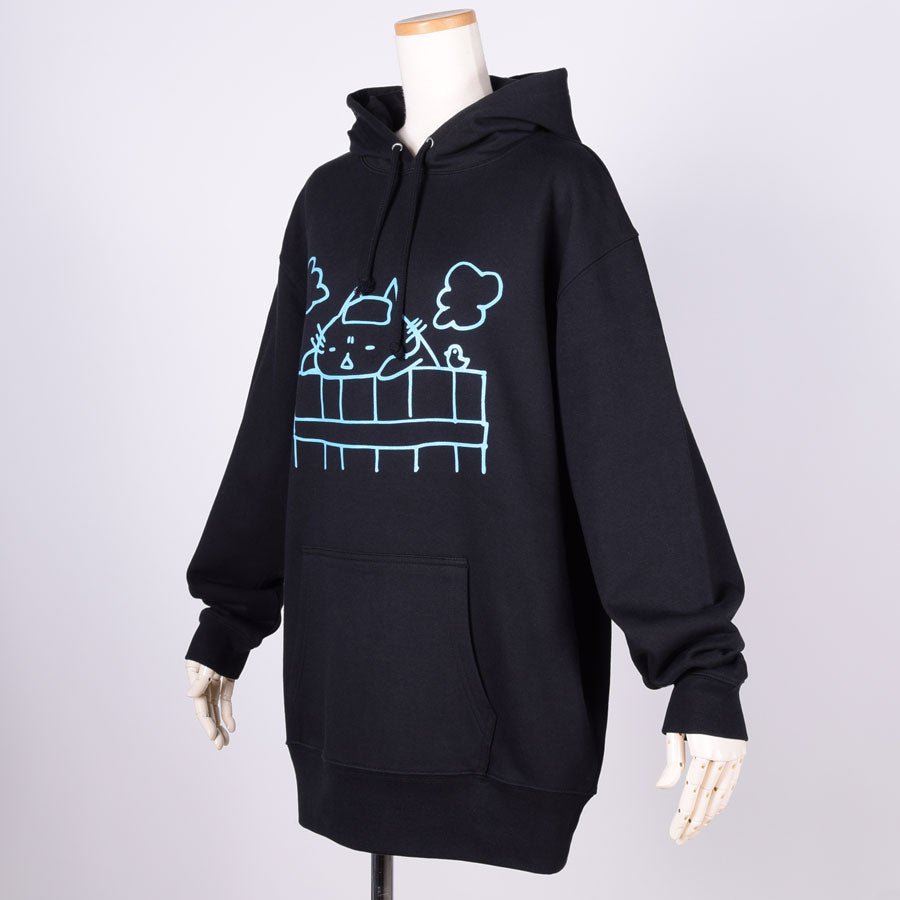 MINT NeKO Bathing Hoodie BK / XL