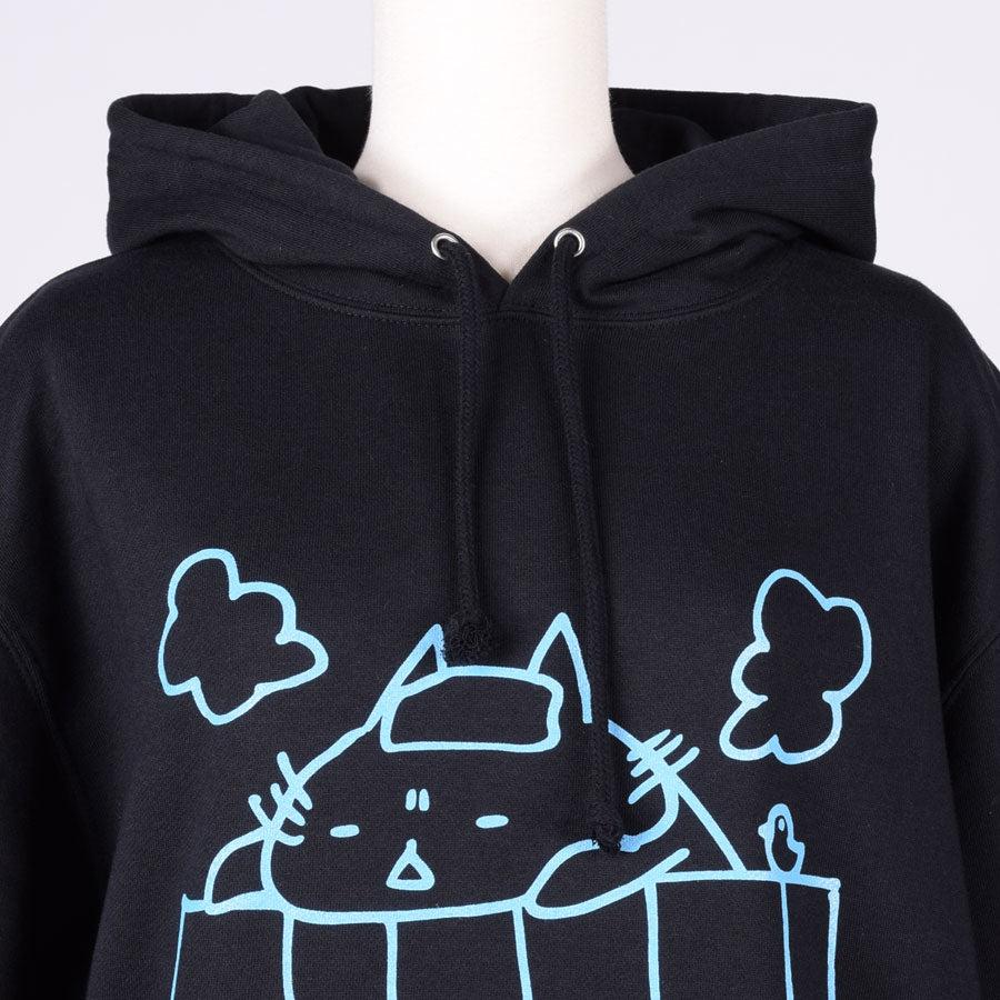 MINT NeKO Bathing Hoodie BK / XL