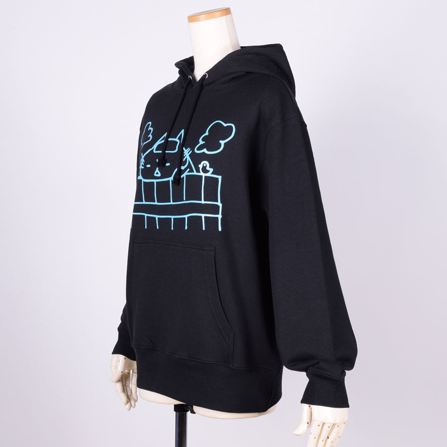 MINT NeKO Bathing Hoodie BK / M