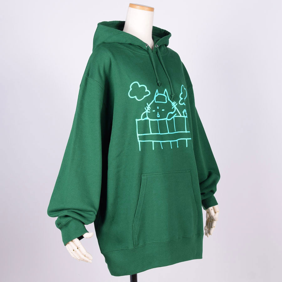 MINT NeKO Bathing Hoodie GRN / XL