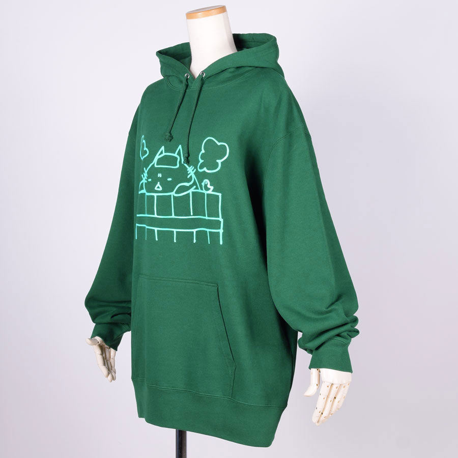 MINT NeKO Bathing Hoodie GRN / XL