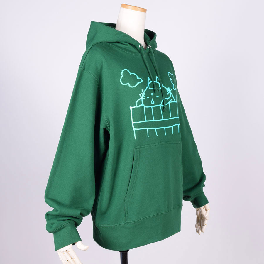 MINT NeKO Bathing Hoodie GRN / M