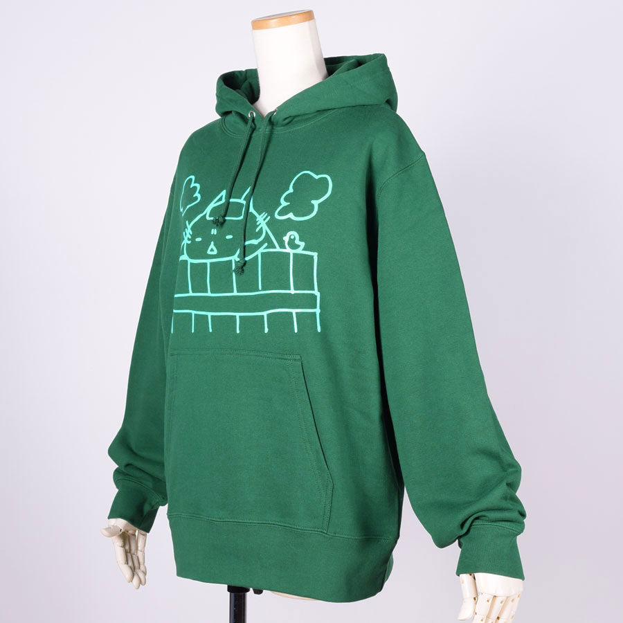 MINT NeKO Bathing Hoodie GRN / M