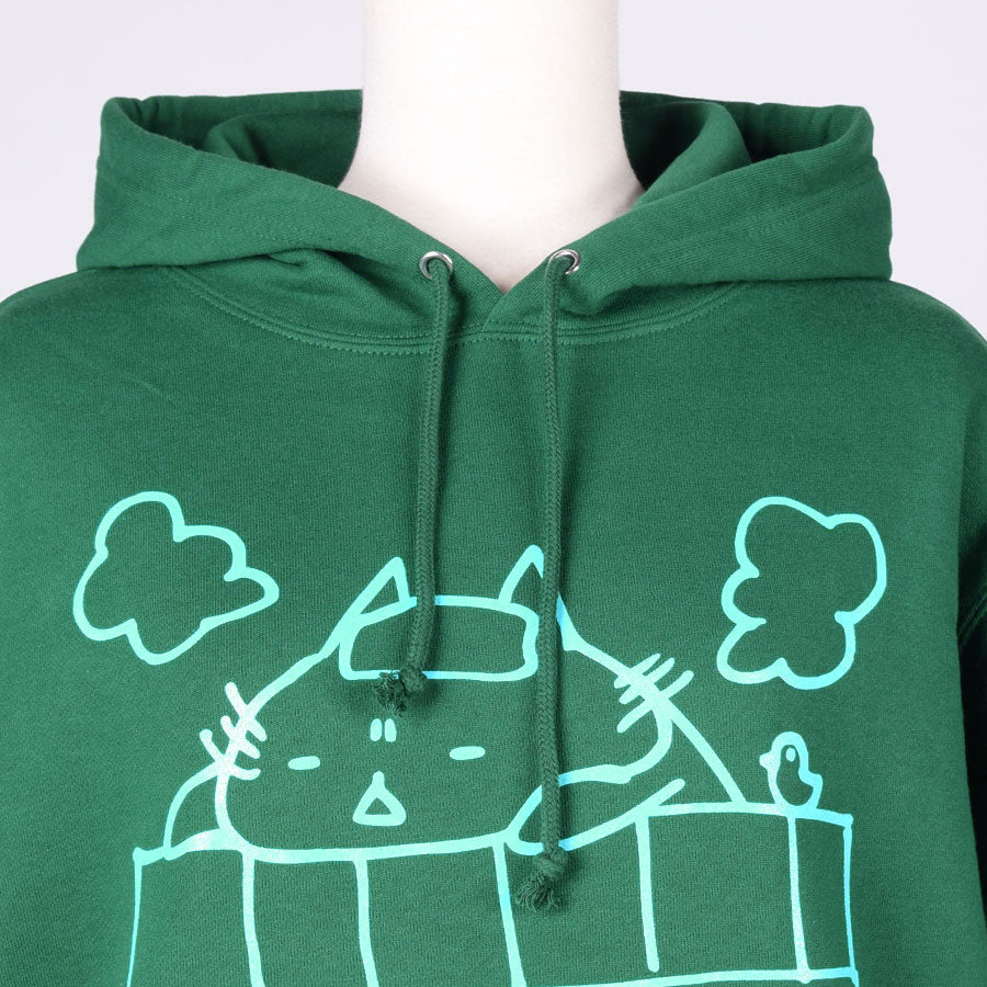 MINT NeKO Bathing Hoodie GRN / M