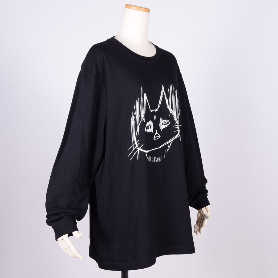 MINT NeKO Wagahai SHOCK Long Sleeve T-shirt / XL