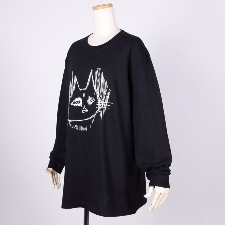 MINT NeKO Wagahai SHOCK Long Sleeve T-shirt / XL