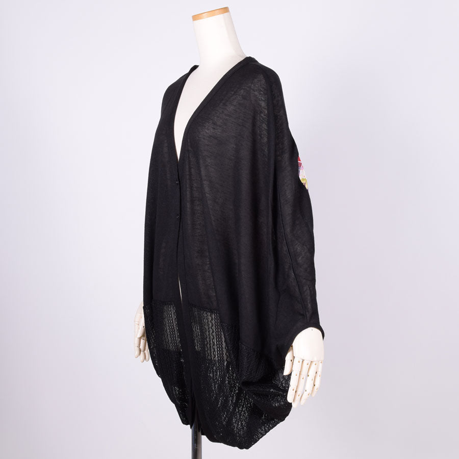 [One of a kind item] TKg Purple Patchwork, Flying Squirts Cardigan