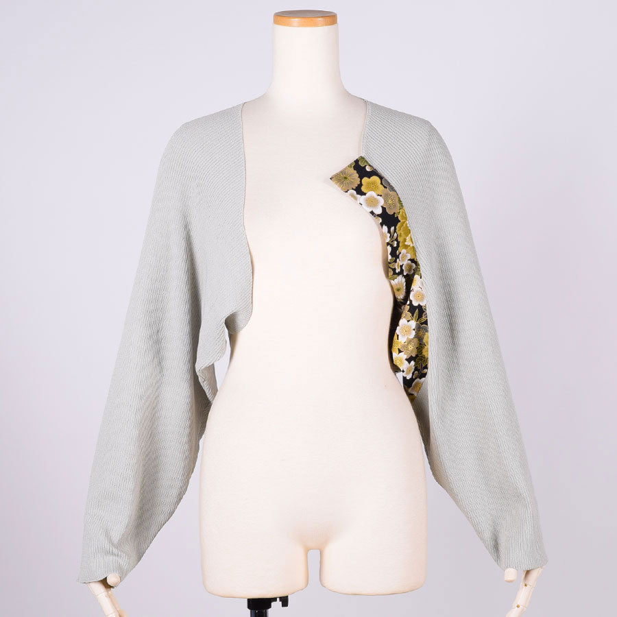 [One-of-a-kind item] TKg Crane of Darkness Knit Bolero