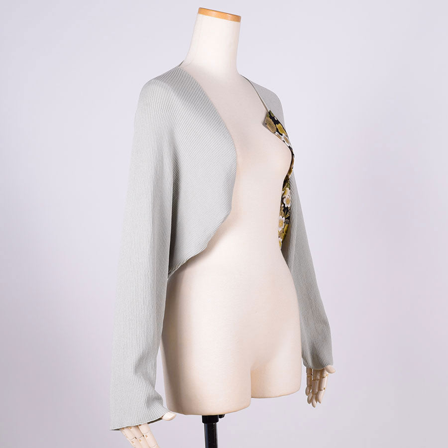 [One-of-a-kind item] TKg Crane of Darkness Knit Bolero