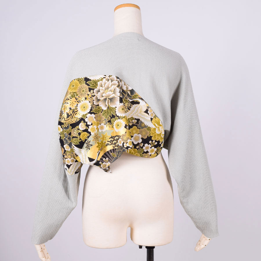 [One-of-a-kind item] TKg Crane of Darkness Knit Bolero