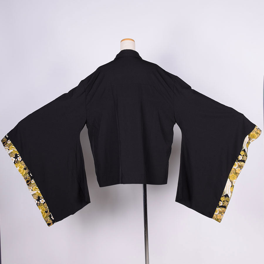 [One-of-a-kind item] TKg Crane of Darkness Furisode Shirt