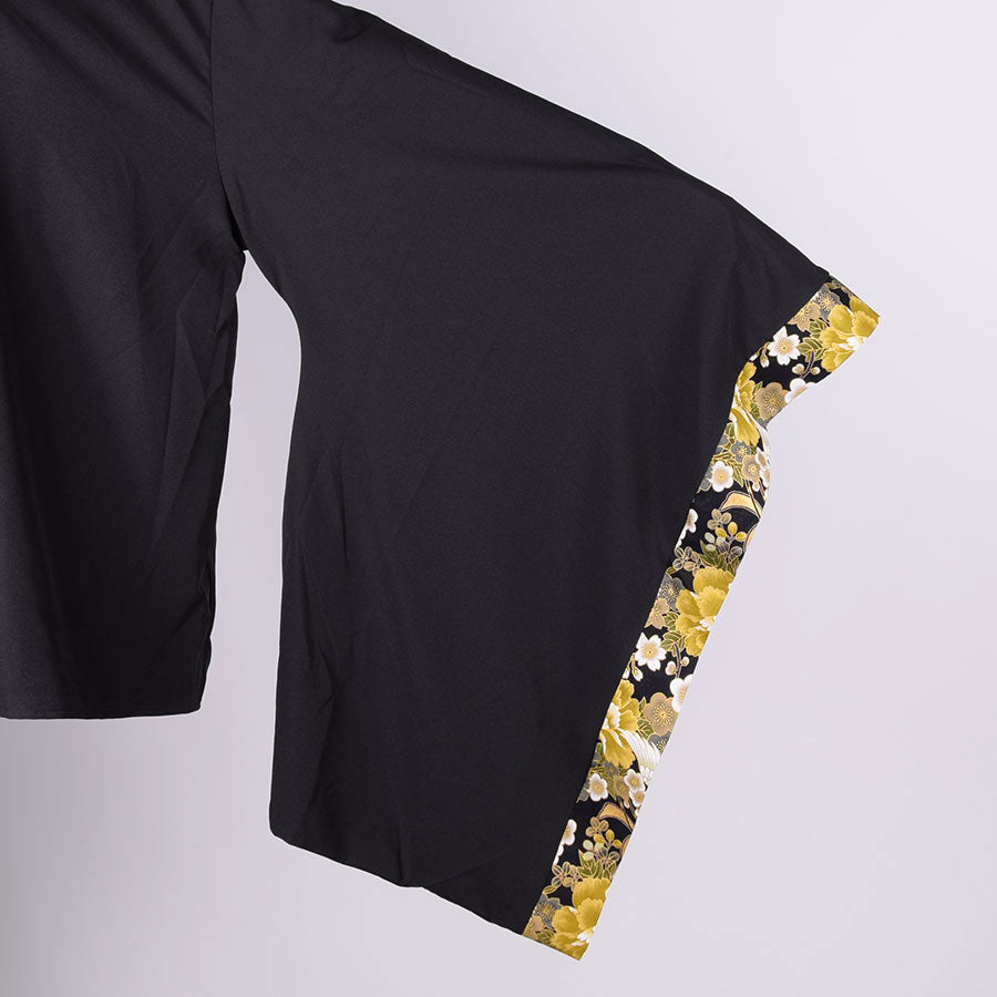 [One-of-a-kind item] TKg Crane of Darkness Furisode Shirt