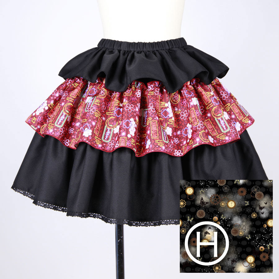 【受注】モリグチカ レストラン・ティアードスカート