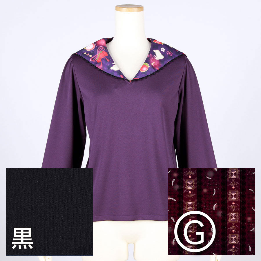 [Orders closed]  Moriguchika Flower Maiden Sailor Top