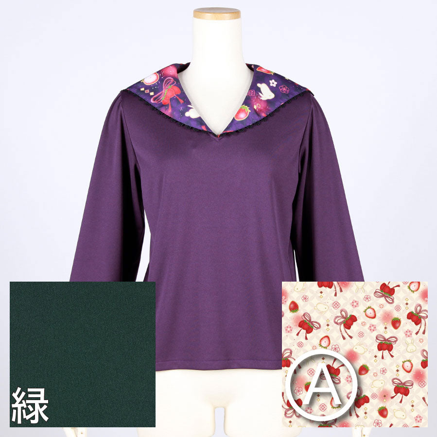 [Orders closed]  Moriguchika Flower Maiden Sailor Top
