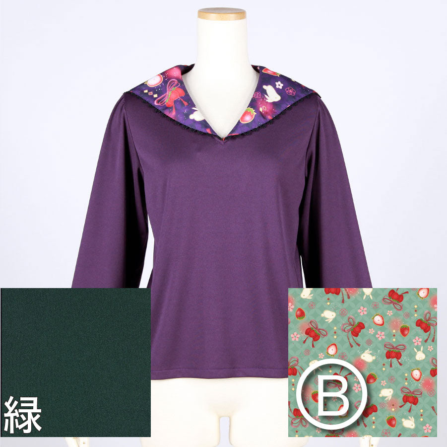 [Orders closed]  Moriguchika Flower Maiden Sailor Top