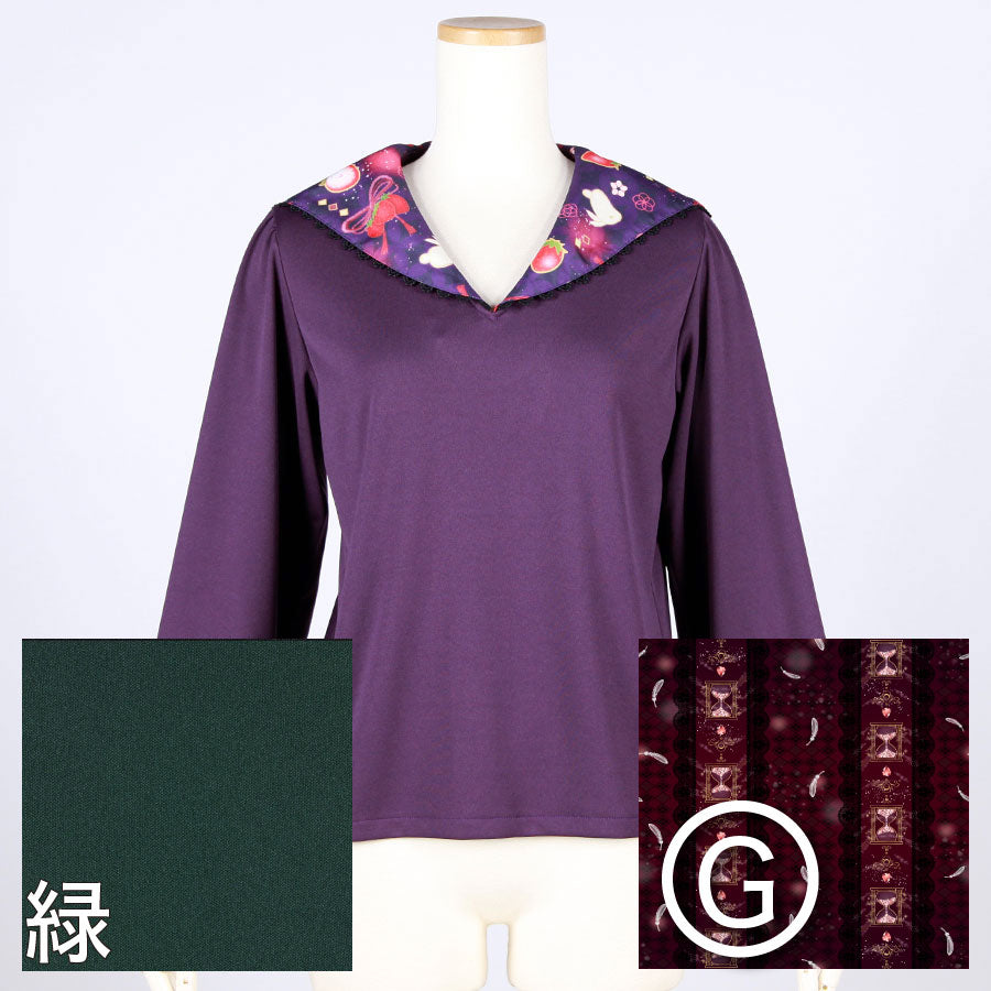 [Orders closed]  Moriguchika Flower Maiden Sailor Top