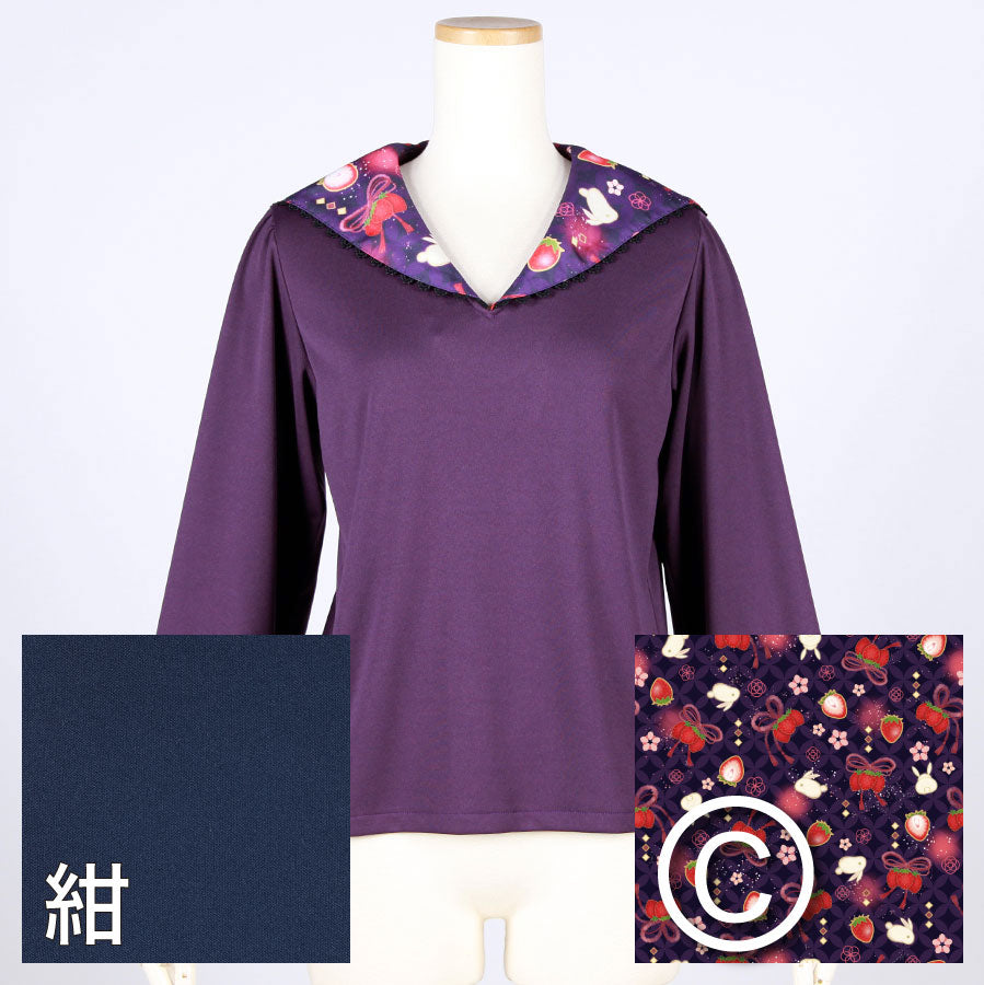 [Orders closed]  Moriguchika Flower Maiden Sailor Top