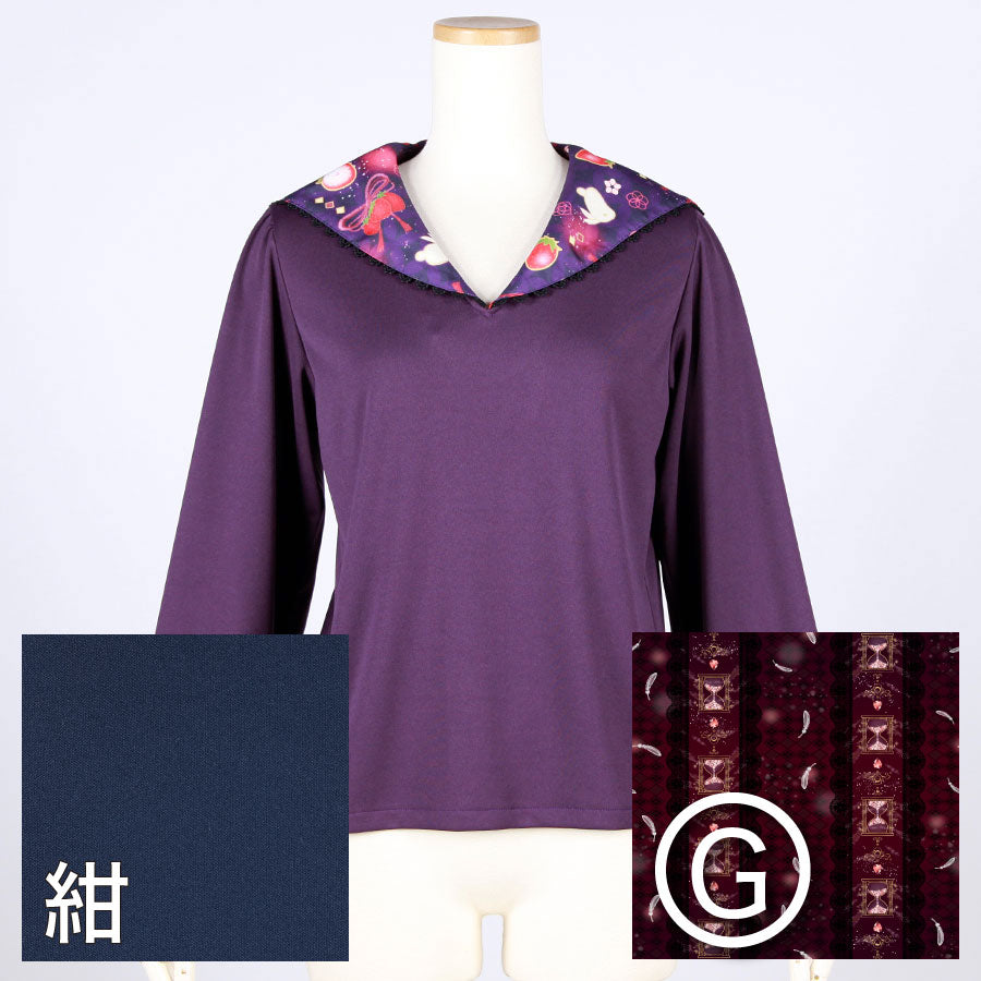 [Orders closed]  Moriguchika Flower Maiden Sailor Top